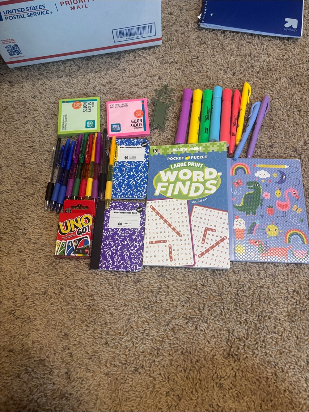 Go! Card Game &Stationery Bundle - Multicolor